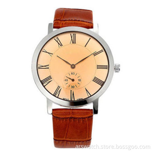Fashion Watch with Alloy Case and PU Band, Available in Various Designs